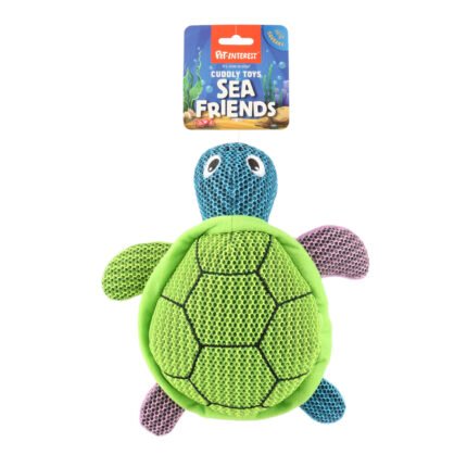 Pet Interest играчка за гушкане във форма на морско животно, костенурка