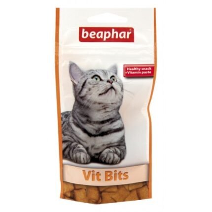 Beaphar Vit Bits  хапки с мултивитаминна паста за котки 35 гр