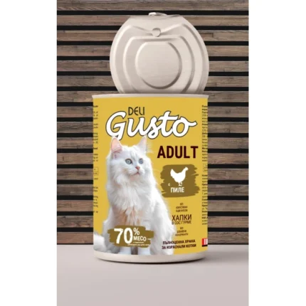 Deli Gusto Chicken хапки в сос с пилешко 415гр