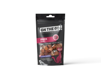 Оn The Go хипоалергенно лакомство за котки с патица 25гр