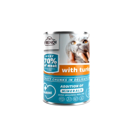 Френди консерва за котки с пуешко месо в грейви сос 400 гр