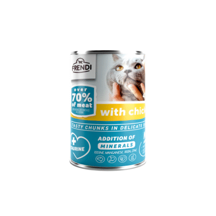 Френди консерва за котки с пилешко месо в грейви сос 400 гр