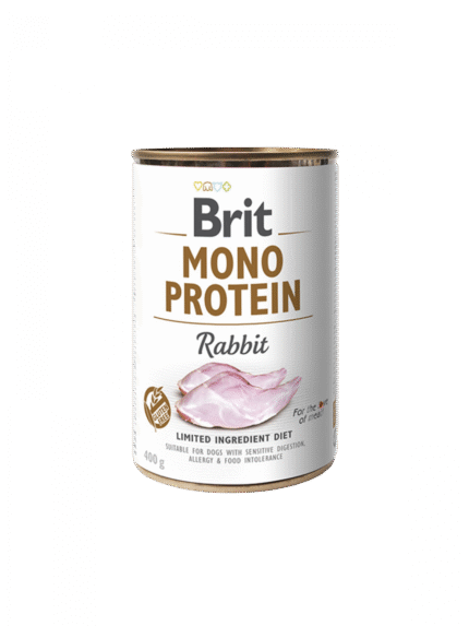 Brit моно протеин заек 400гр