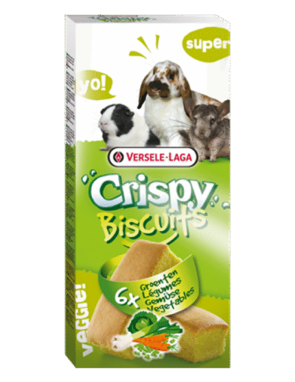 Versele-Laga Crispy Biscuit Лакомство за гризачи със зеленчуци 6 бр
