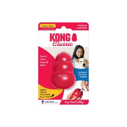 KONG CLASSIC супер здрава играчка за малки кучета до 9кг