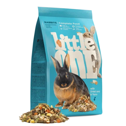 Little One feed for Rabbits Пълноценна храна за зайци 400 гр