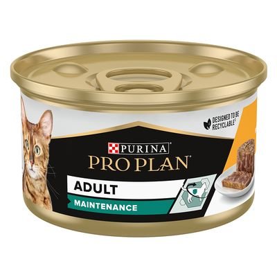PURINA PRO PLAN Cat Maintenance Храна за възрастни котки терин 85гр