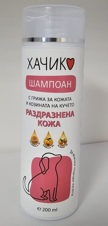 Хачико шампоан за раздразнена кожа 200мл