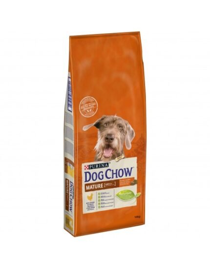 Purina Dog Chow Mature Chicken - Пълноценна храна за кучета на възраст над 5 години, с пиле