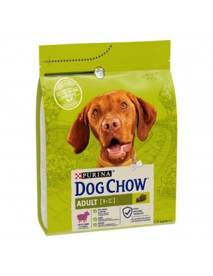 Purina Dog Chow Adult Lamb - Пълноценна храна за кучета от всички породи, с агнешко