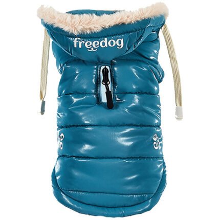 Freedog BLUE TEAL 30cm Непромокаемо яке с качулка