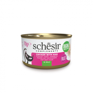 SCHESIR Пилешки филенца с шунка в желе 70 гр